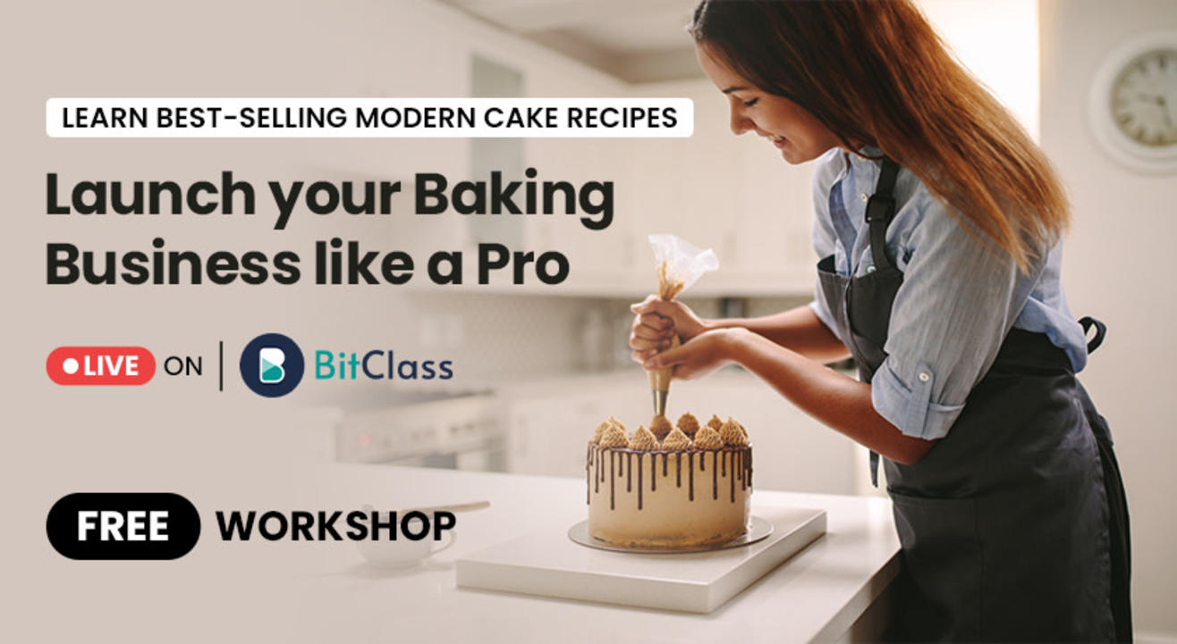 Launch your Baking Business like a Pro Learn BestSelling Modern Cake