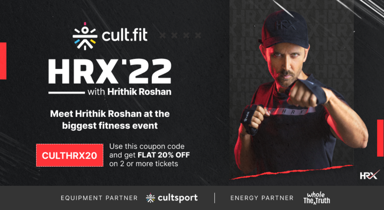 HRX'22 with Hrithik Roshan