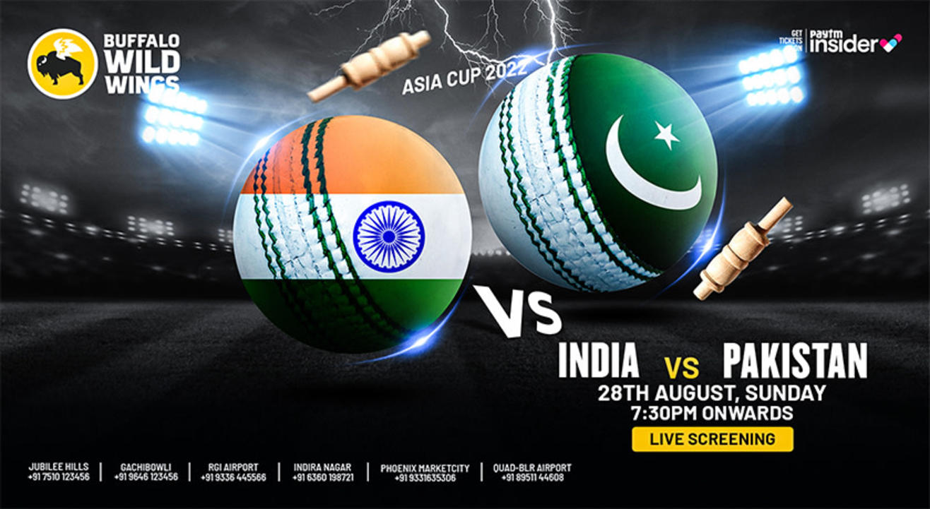 India vs Pakistan ASIA CUP Live Screening BWW Indiranagar