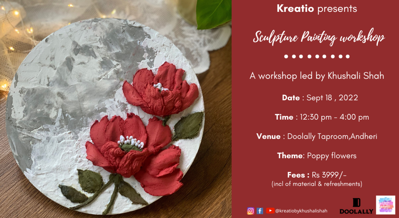 Sculpture Painting Flowers