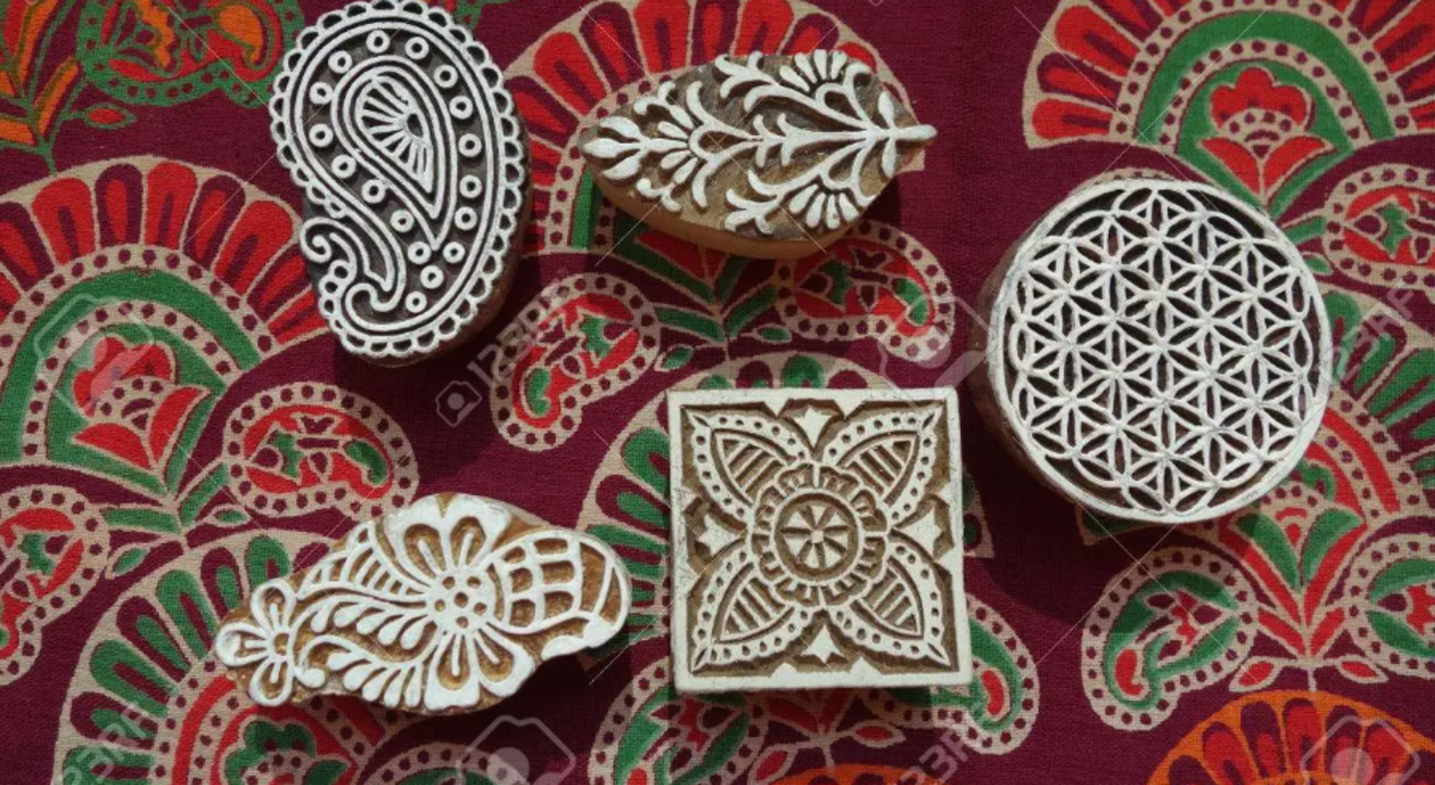 Sānanda A Block printing for Kids Shankaraa !!! Navratri
