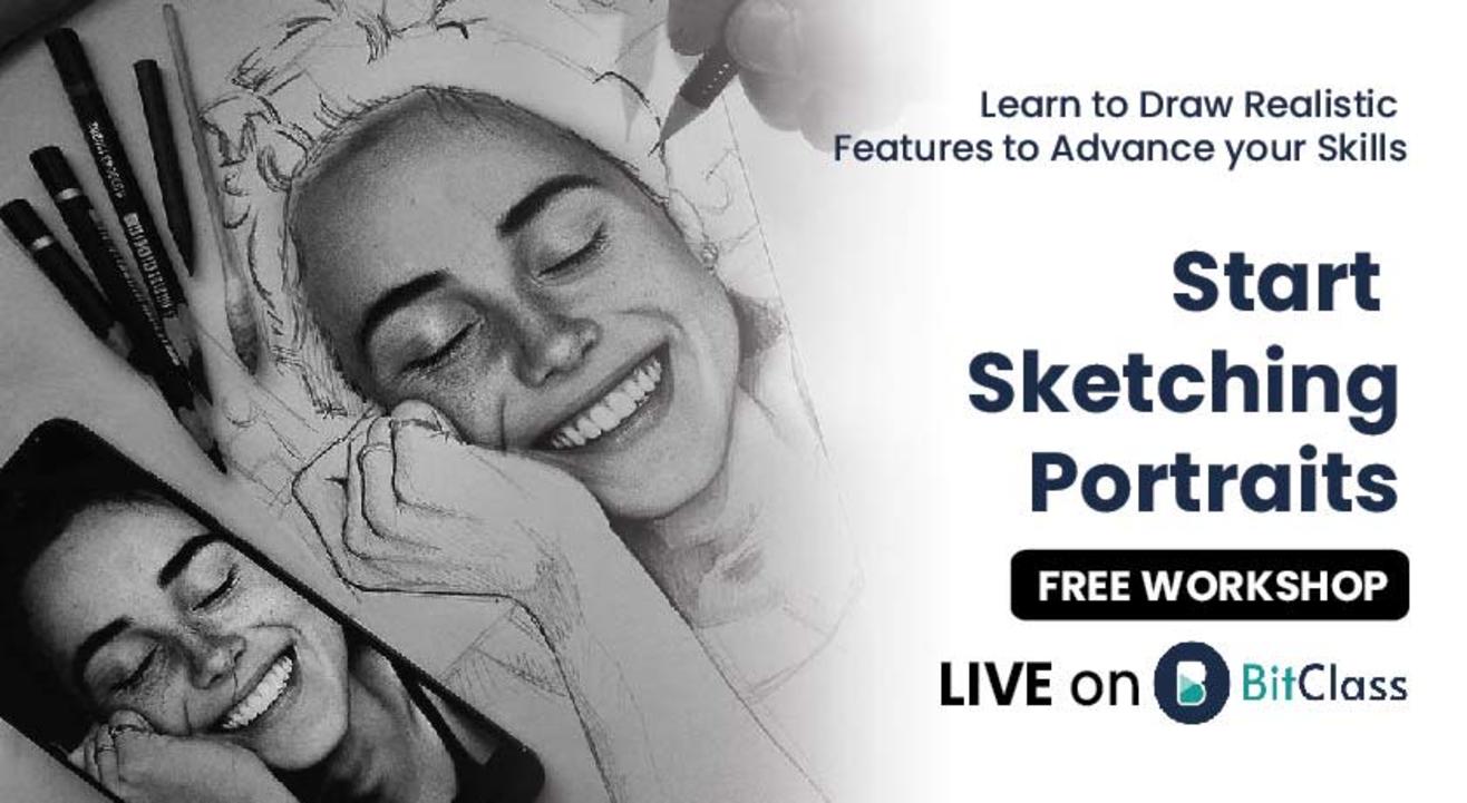 Sketch Realism Portraits Learn to Draw Realistic Features Like a Pro