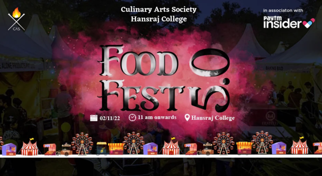 FOOD FEST 5.0 Hansraj College