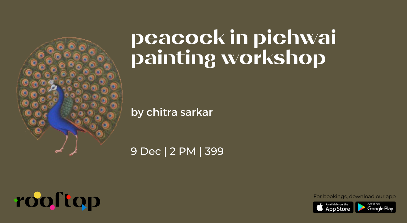 Peacock Pichwai Painting