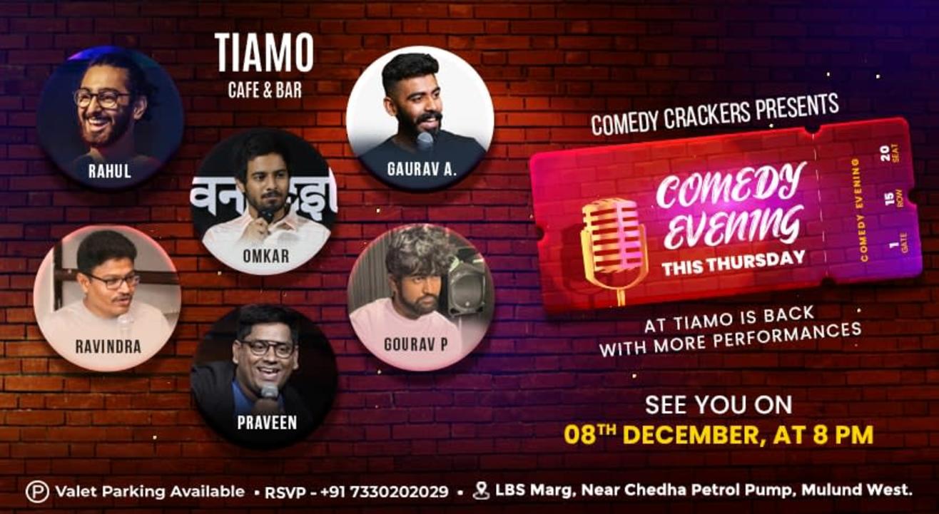Comedy Crackers Club standup