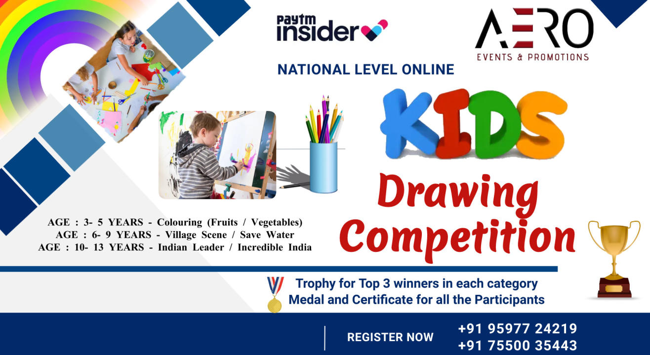 Kids National Level Online Drawing Competition