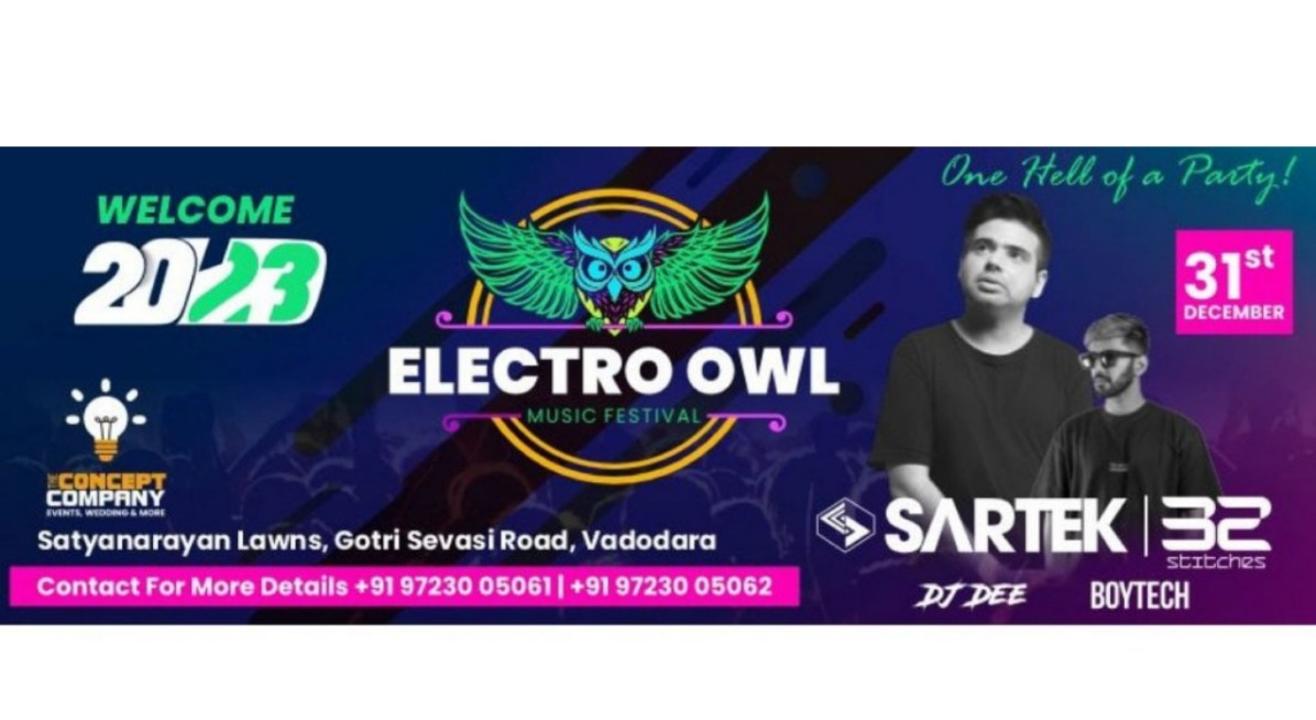 ELECTRO OWL MUSIC FESTIVAL NYE VADODARA