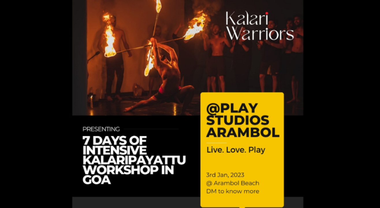 7 Days Intensive Kalaripayattu by Kalari Warriors