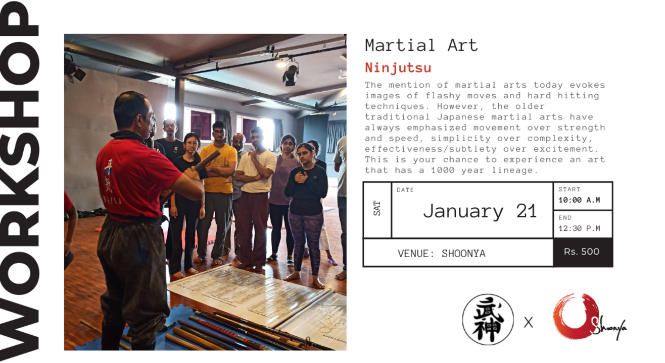 Experience the Japanese Martial Art of Ninjutsu