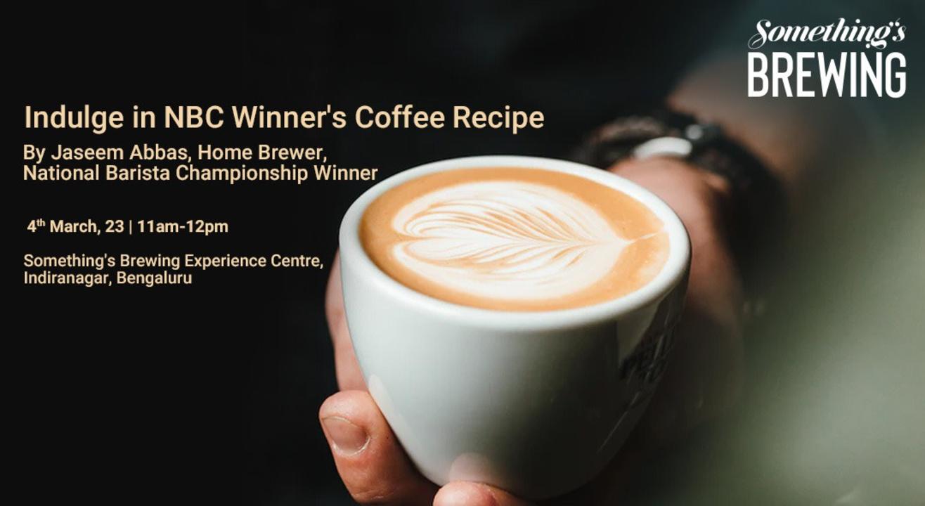 Indulge in the National Barista Championship's (NBC)Winner's Coffee