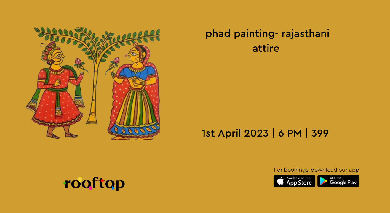 Phad Painting Rajasthani Attire
