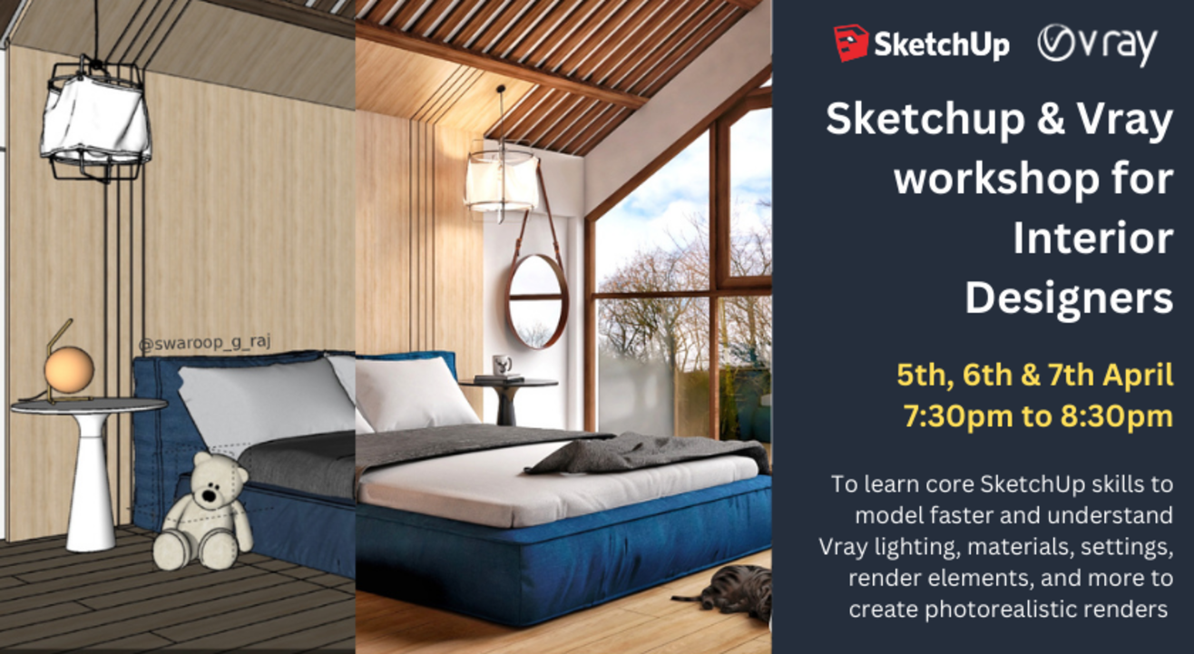 sketchup-and-vray-workshop-for-interior-design