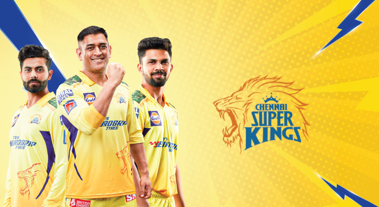 Chennai Super Kings (CSK) • TATA IPL 2023 Match Tickets, Team Details