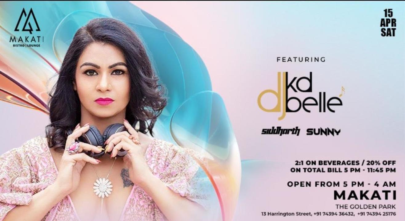DJ KD BELLE at MAKATI KOLKATA
