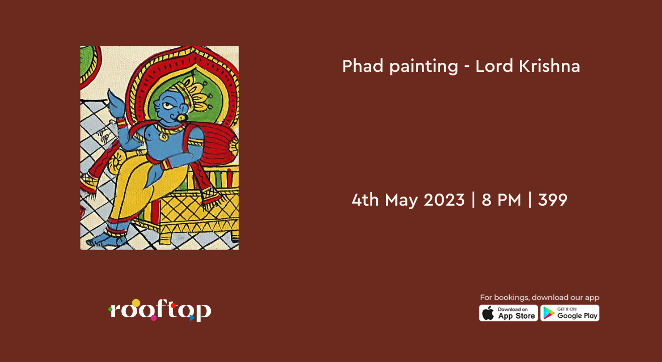 Phad Painting Lord Krishna