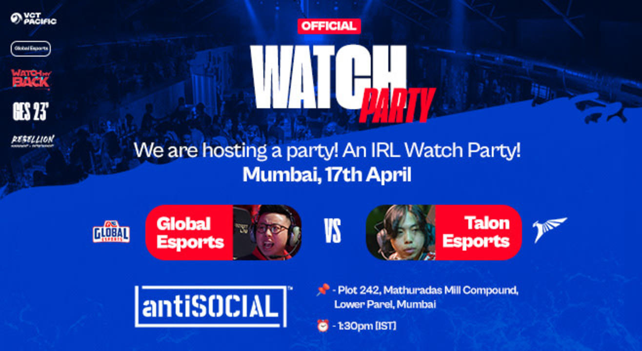 Official Watch Party Global Esports vs Talon Esports VCT PACIFIC 2023