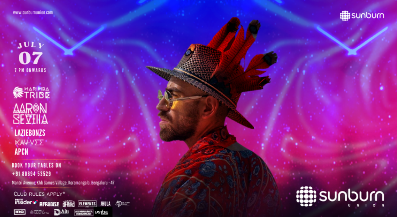 Marimba Tribe Ft. Aaron Sevilla Live at Sunburn Union