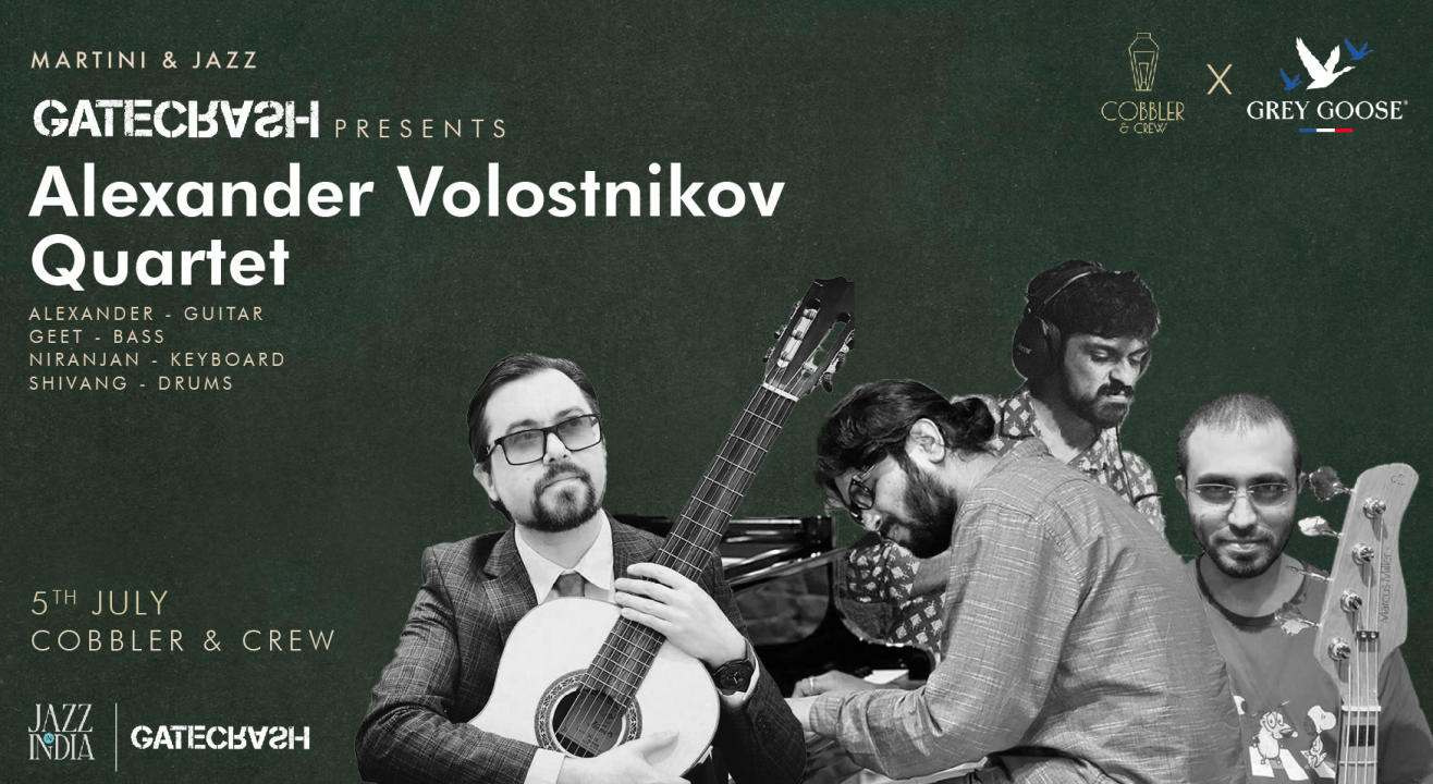 Martini & Jazz ft. The Alexander Volostnikov Quartet at Cobbler & Crew