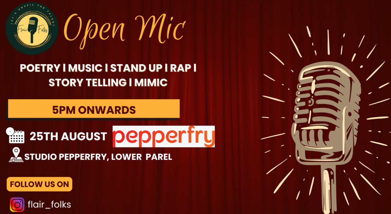 Flair Folks Open Mic Western Suburbs