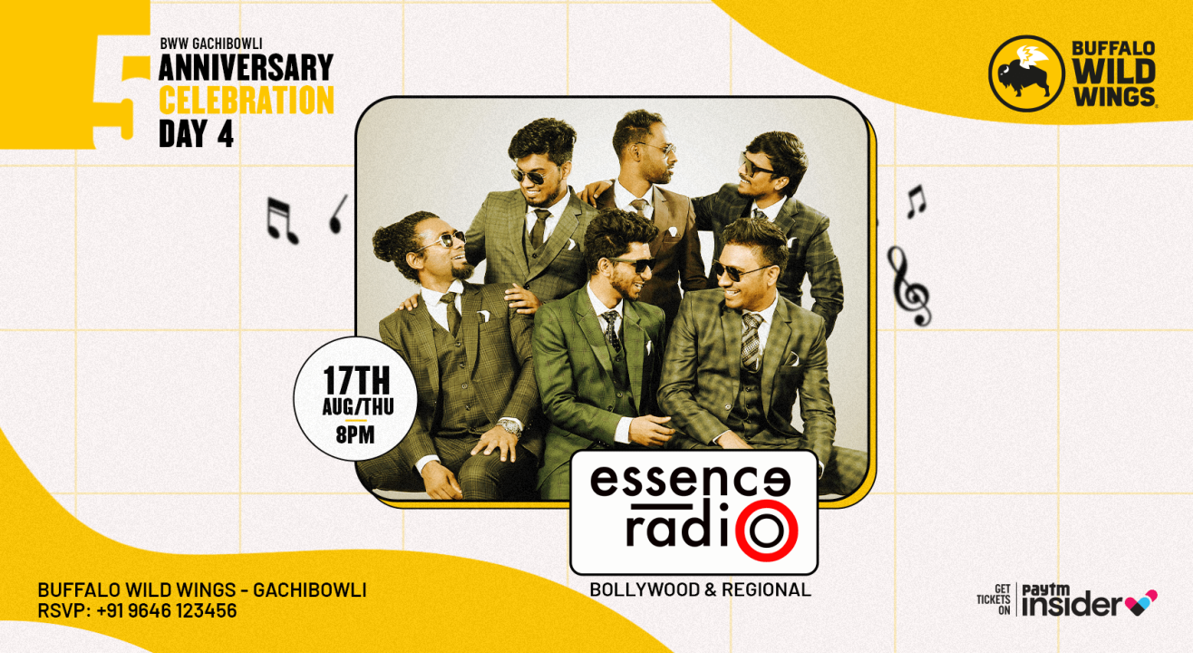 essence radio Gachibowli Buffalo Wild Wings