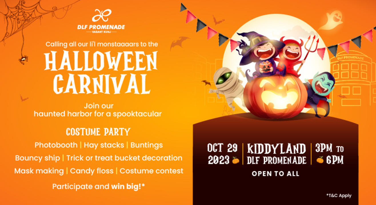 Halloween Carnival at DLF Promenade