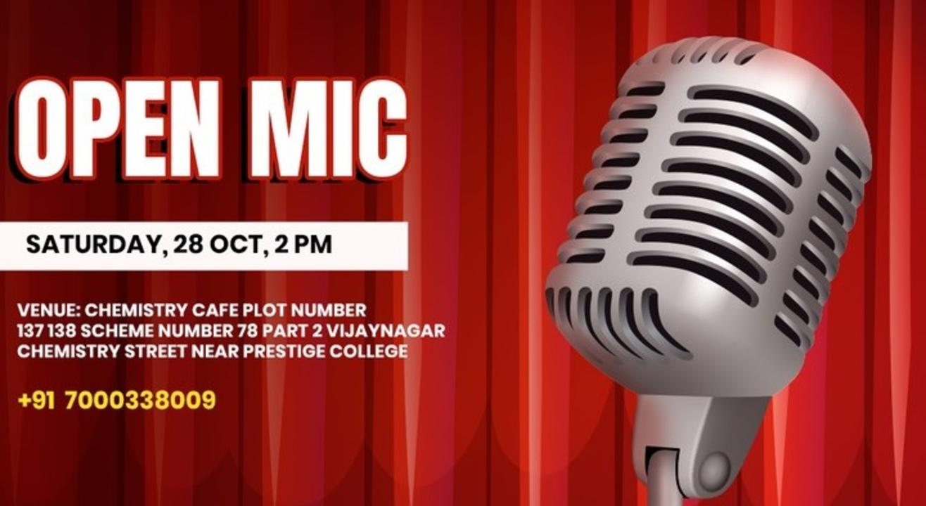 Open Mic Event 🎤