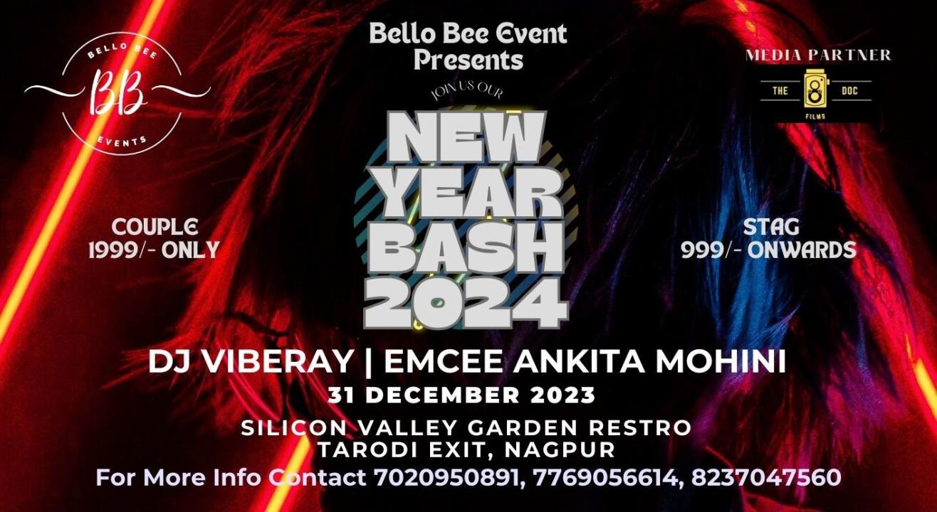 NEW YEAR EVE 2024 Bello Bee Events NY 2024