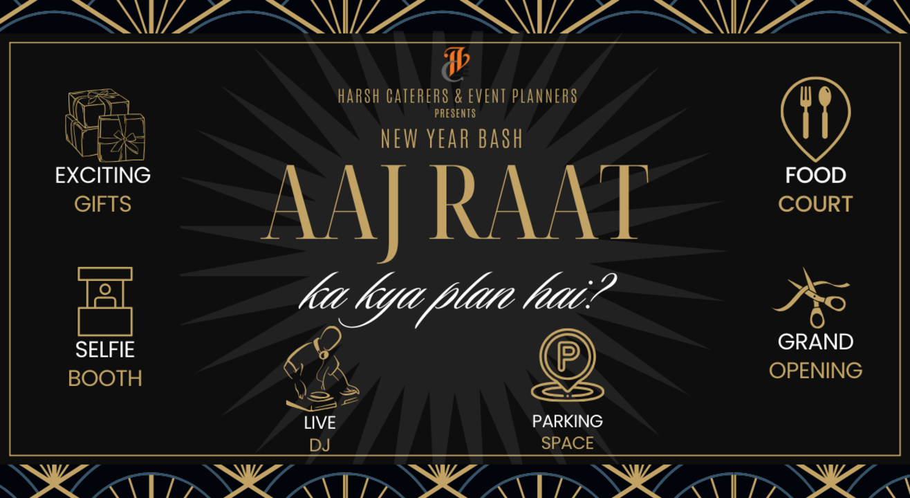 NEW YEAR BASH AAJ RAAT KA KYA PLAN HAI NY 2024