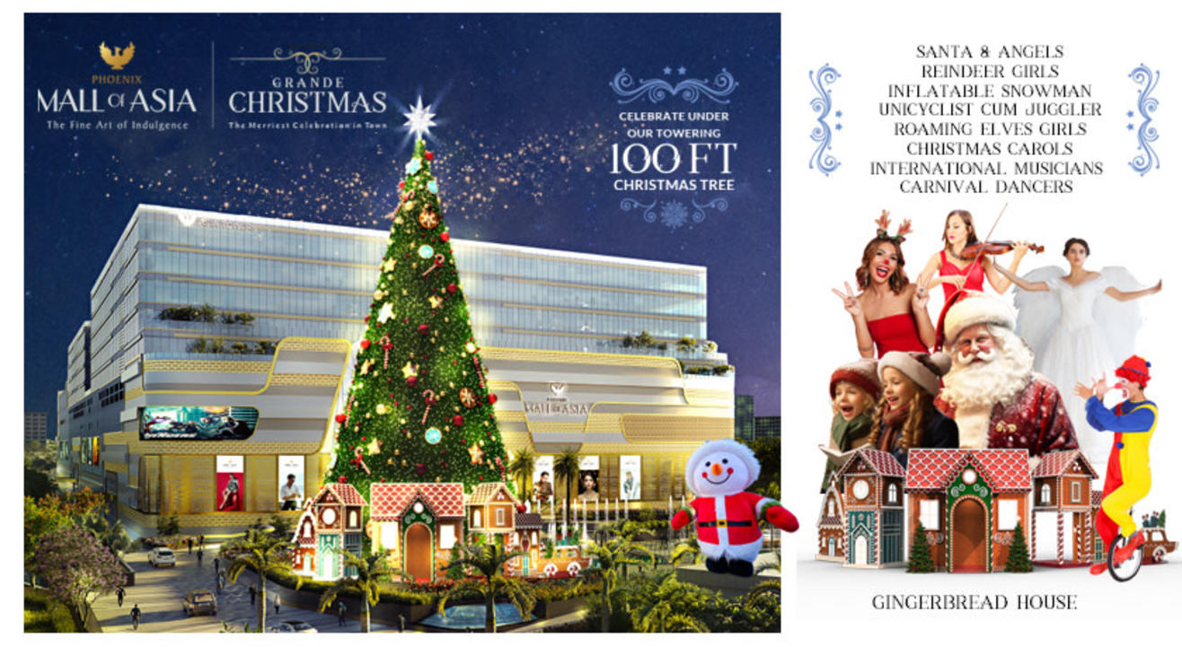 GRANDE CHRISTMAS CELEBRATION AT PHOENIX MALL OF ASIA Christmas 2023