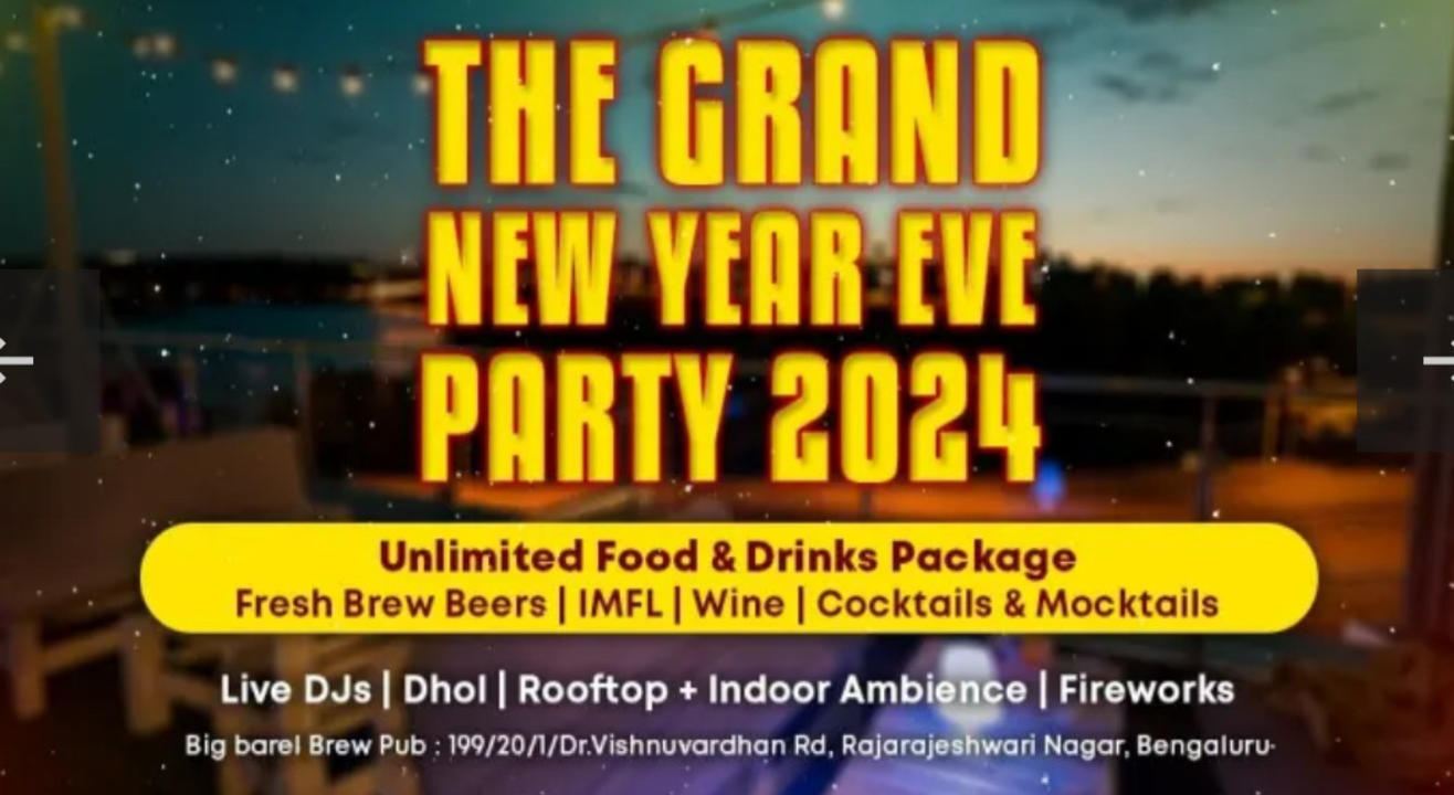 The Grand New Year Eve Party 2024