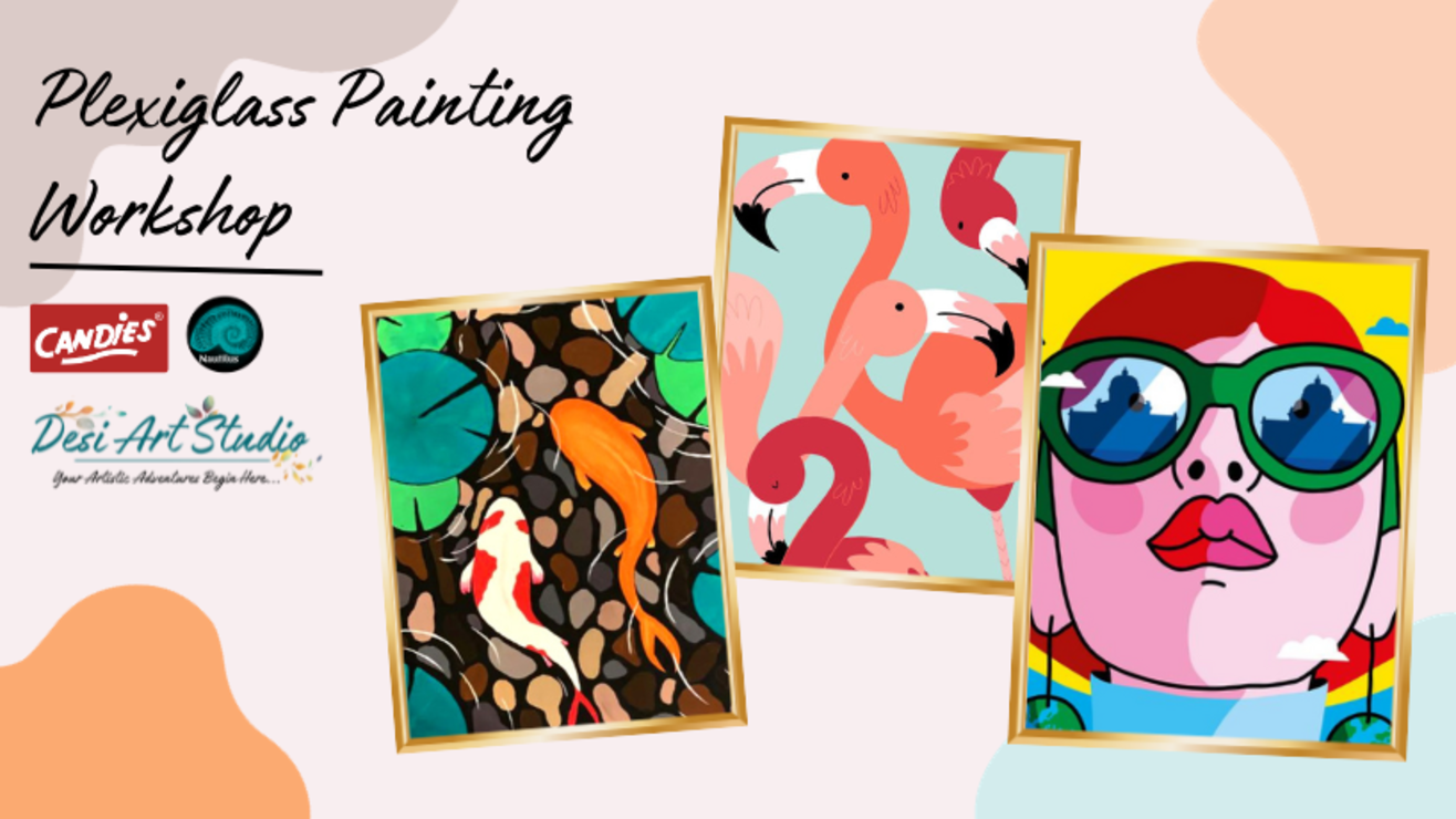 Plexiglass Painting Desi Art Studio