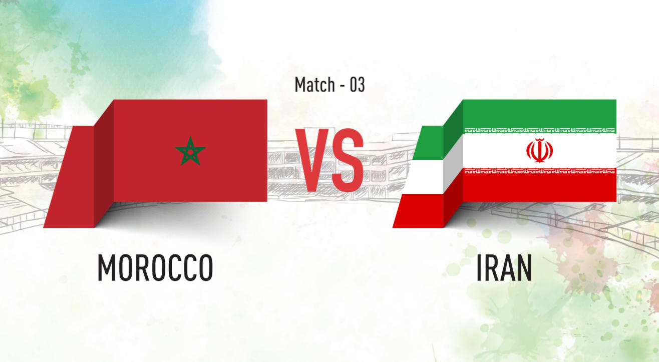 Image result for morocco vs IRAN