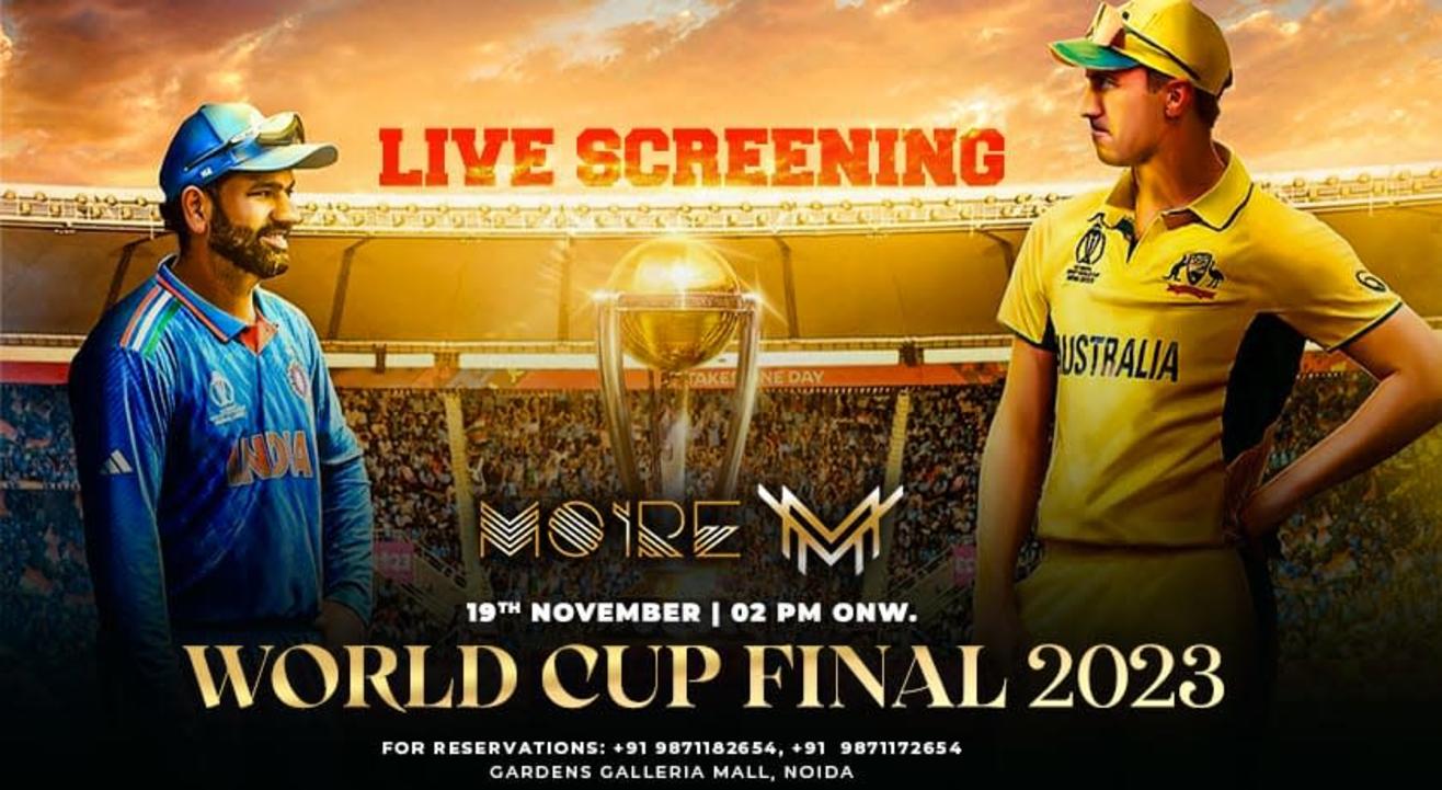 World Cup 2023 Final Ind V Aus Live Screening 5437