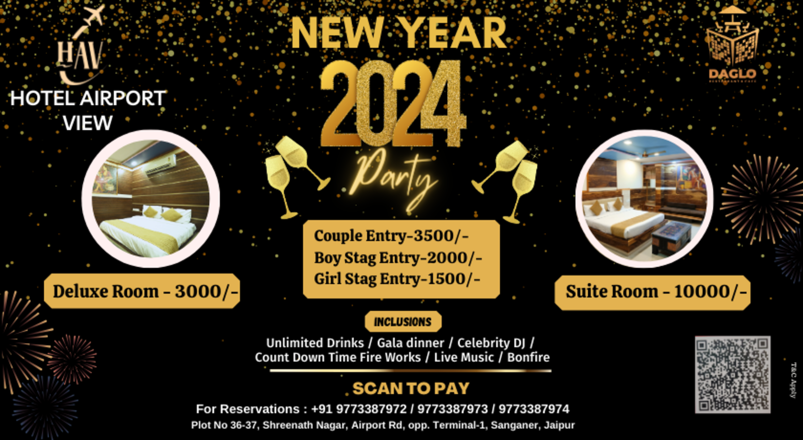 New Year Eve 2024 ENCHARTED ROYAL | NY 2024