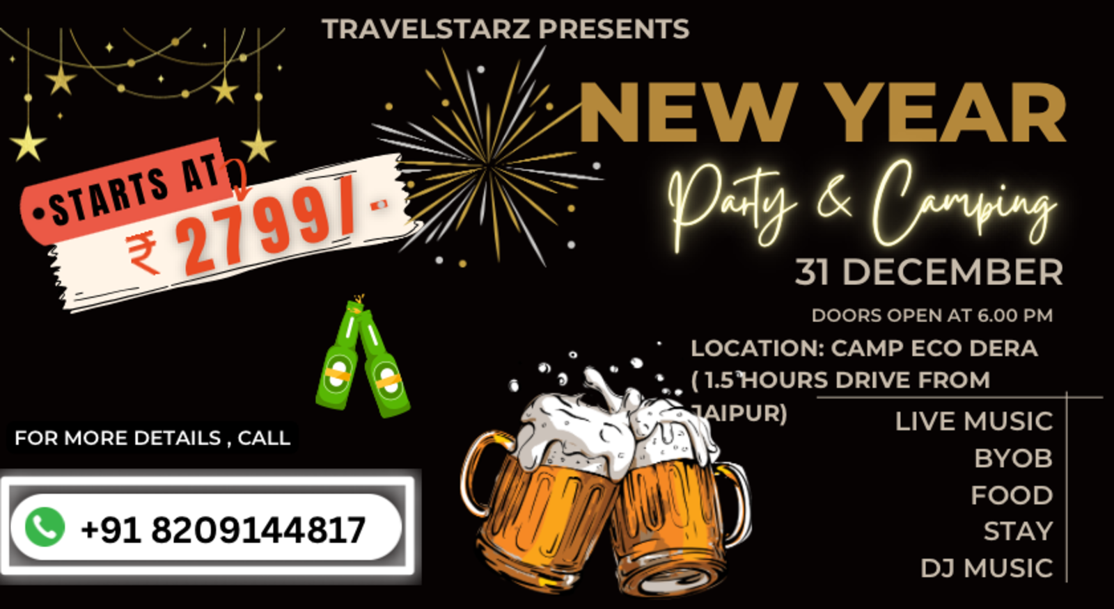 NEW YEAR DJ PARTY WITH SINGER YOGESH | NY 2024