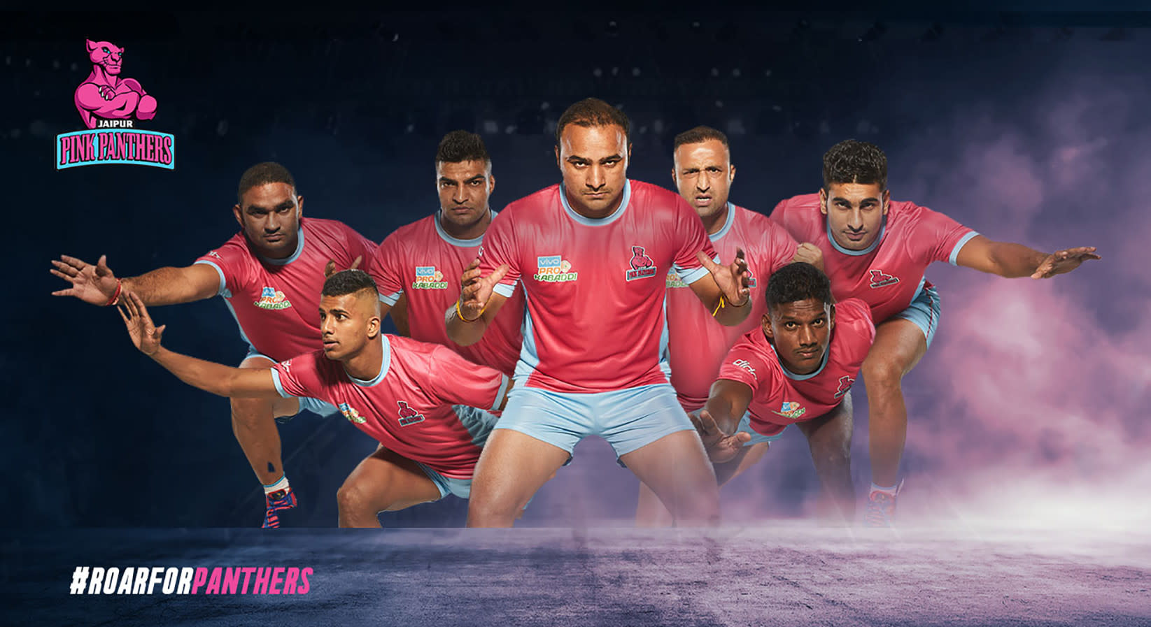 Catch the Jaipur Pink Panthers this Pro Kabaddi League!