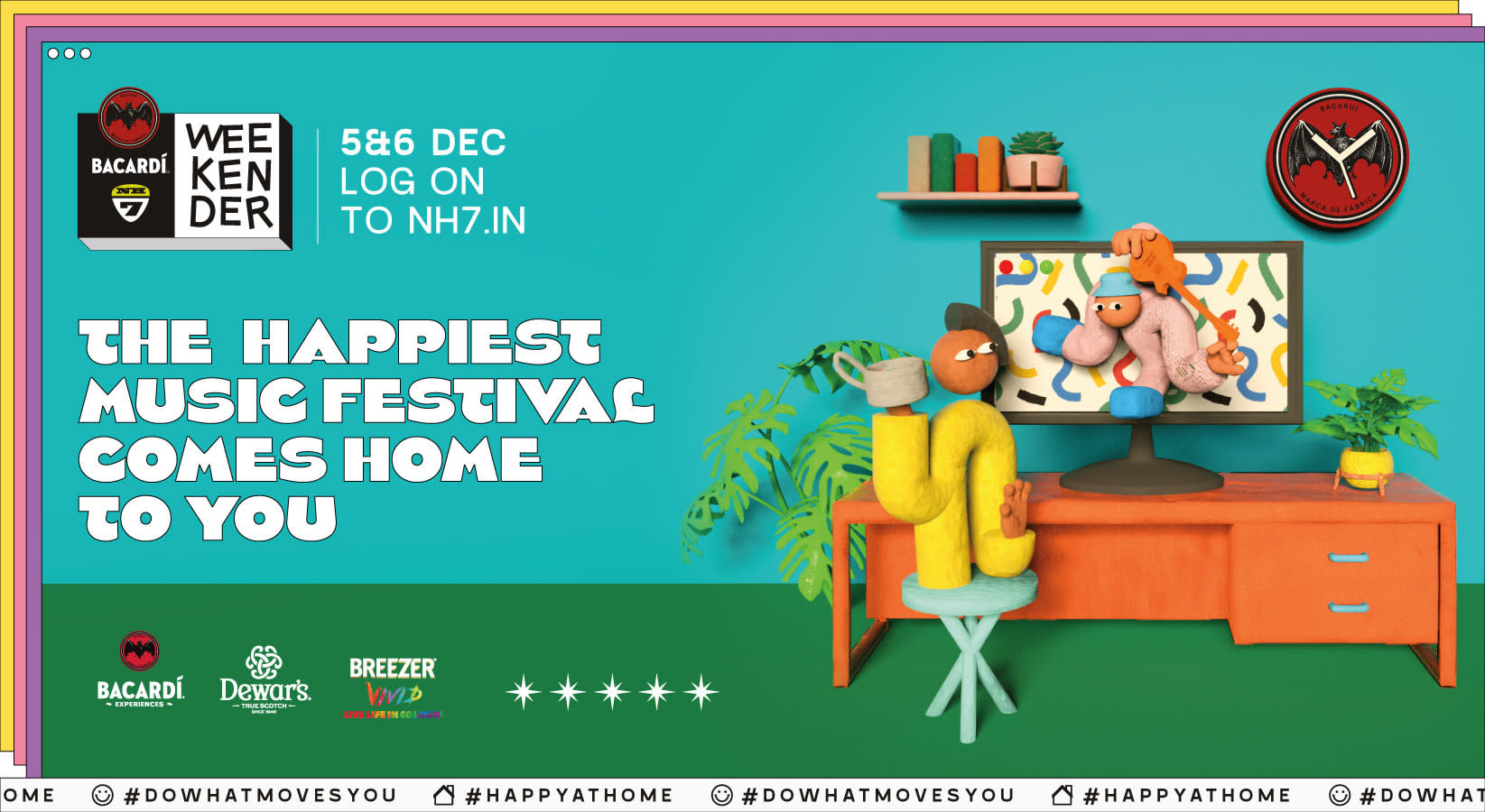 BACARDI NH7 Weekender comes home to you in December!