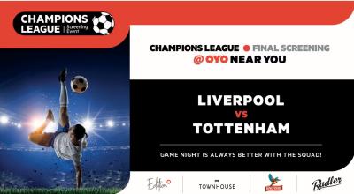 OYO Screenings | Liverpool v Tottenham | Champions League Final | Gurgaon | Edition O 30027