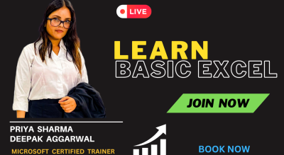 Learn Basics Of MS Excel - Master Class - Beginners Course