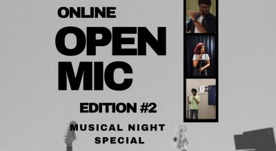 DWL ONLINE OPEN MICS 2023: EDITION #2 - MUSICAL NIGHT SPECIAL