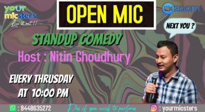 Open Mic - Nitin Choudhury 1