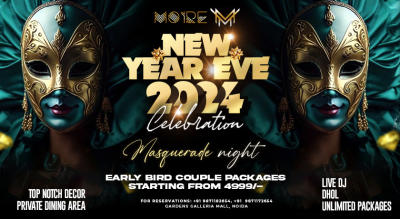 Disco’24 – New Year’s Eve @ Imperfecto, Hauz Khas, Delhi | NY 2024