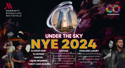 New Year Eve Party – Housefull 2024 at Lalit Ashok | NY 2024