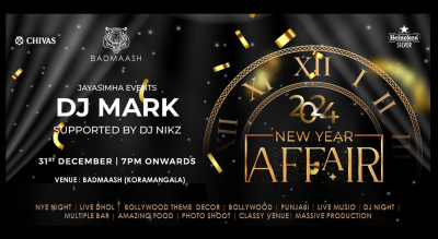 New Year Eve Party At Boomrang (Koramangala) | NY 2024