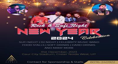 New Year Bash at Dutyfree Coutryard Noida | NY 2024