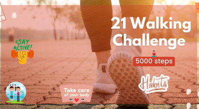 21 Days Walking Challenge