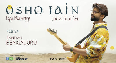 Kya Karenge - Osho Jain Tour 2024 | Bengaluru 