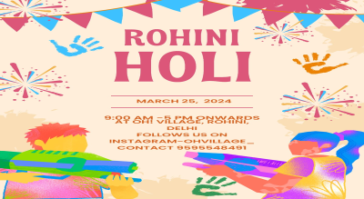 Rohini Holi Party 2024 | HOLI 2024