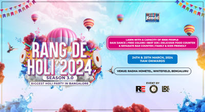 Rang De Holi 2024 Biggest Holi Party | HOLI 2024