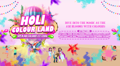 HOLI COLOUR LAND | HOLI 2024 Biggest Open Air Festival | HOLI 2024